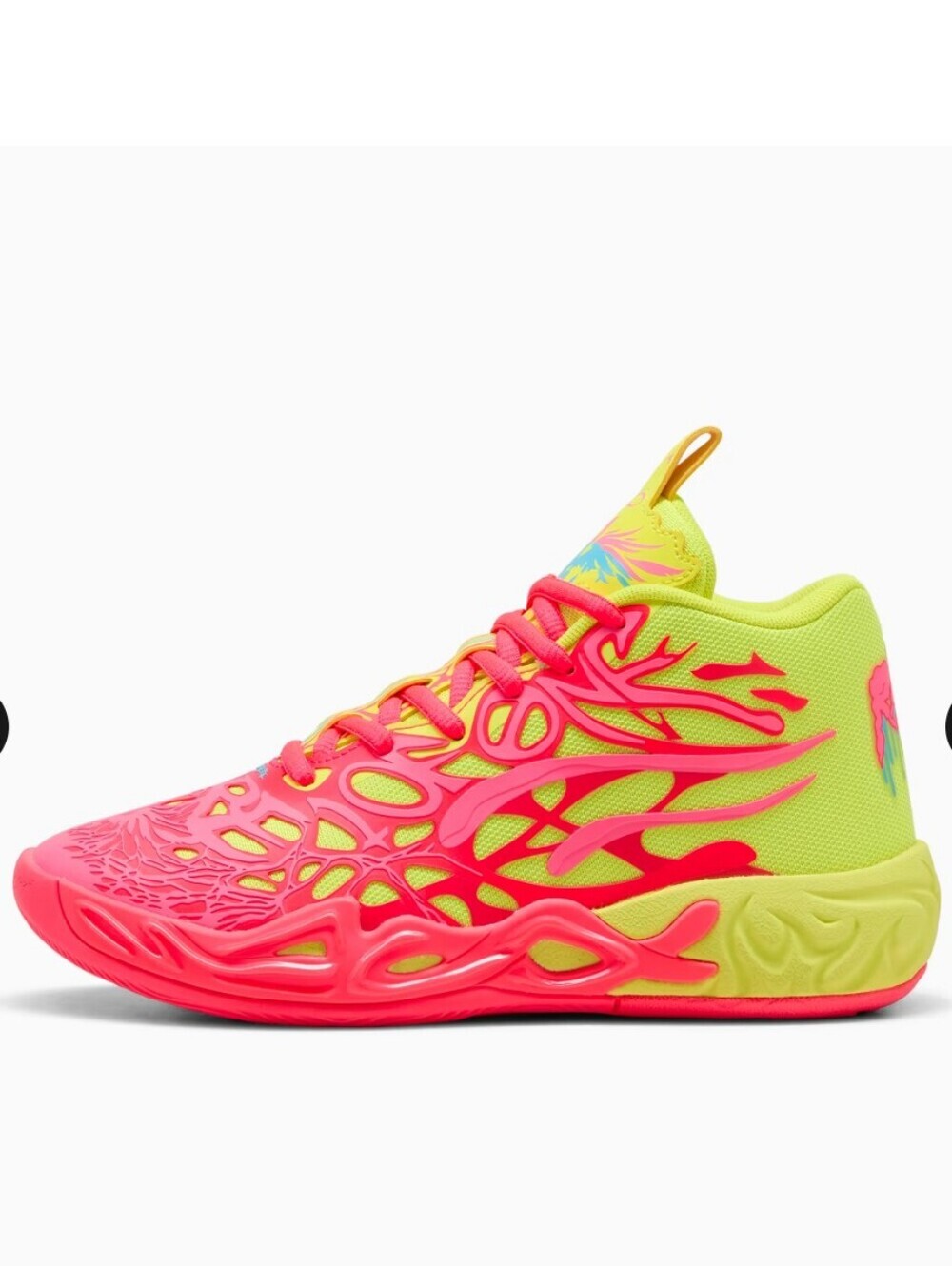 New PUMA x LAMELO BALL Men's MB.04 1Love Sneakers 310532-01 Sz 13 Pink Yellow